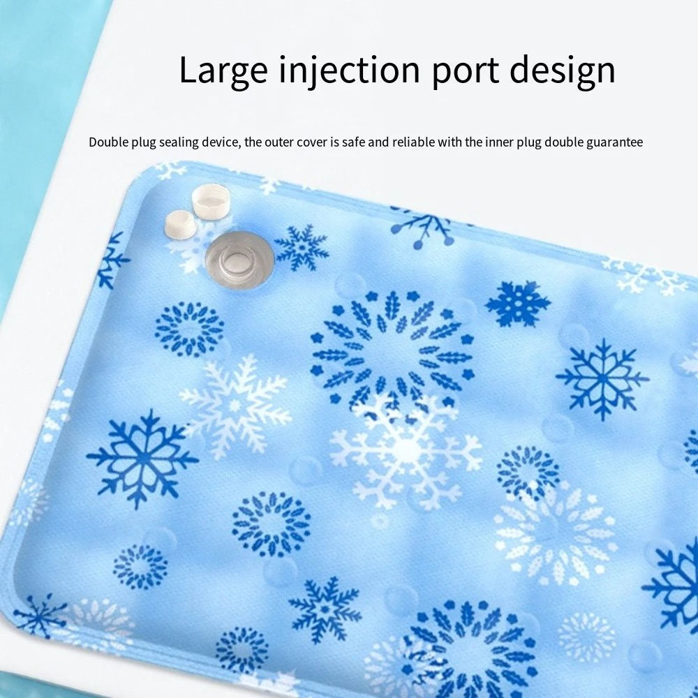 Refillable Water Cooling Gel Mat for Dogs & Cats