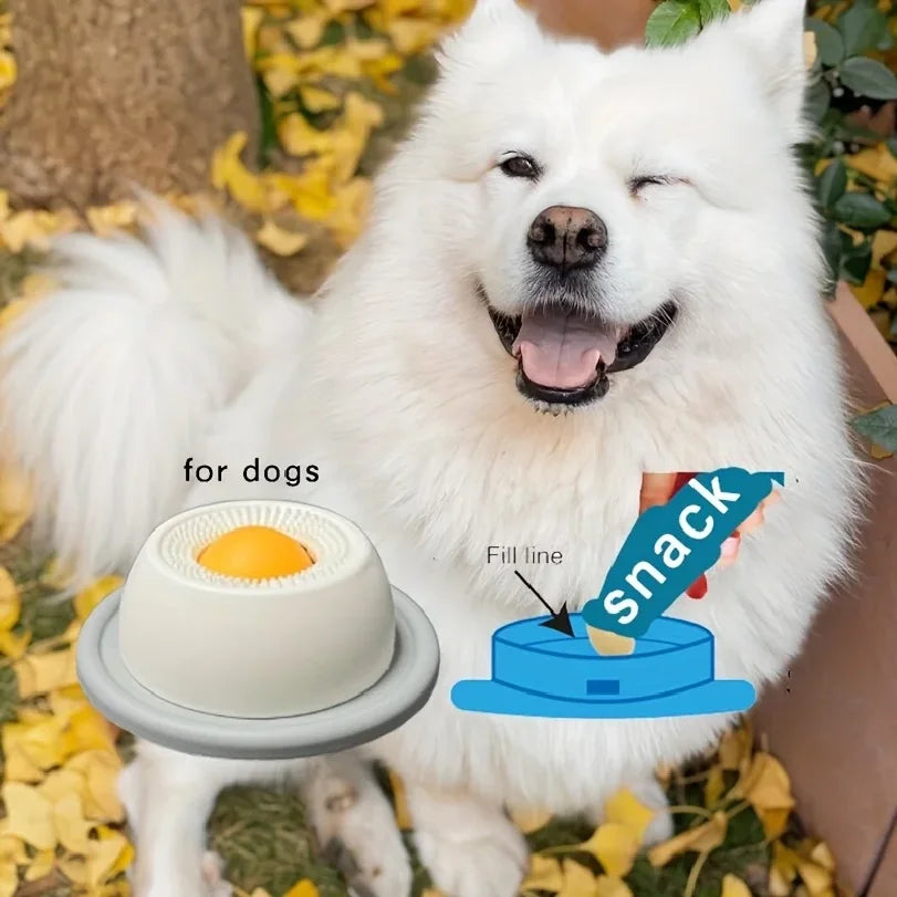The Calm & Clean Lick Bowl | Interactive Slow Feeder