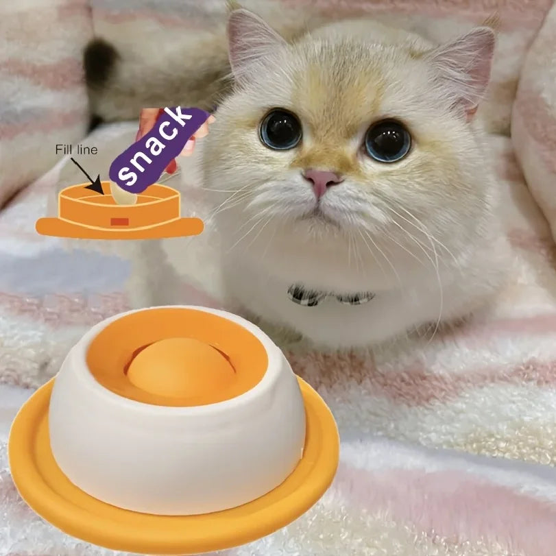 The Calm & Clean Lick Bowl | Interactive Slow Feeder